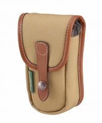 Billingham Tasca AVEA03 Tela Khaki/Bordi Cuoio marrone chiaro + finiture ottone