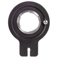 Cambo Piastra per ottiche Actus con baionetta Nikon F (finitura nera)