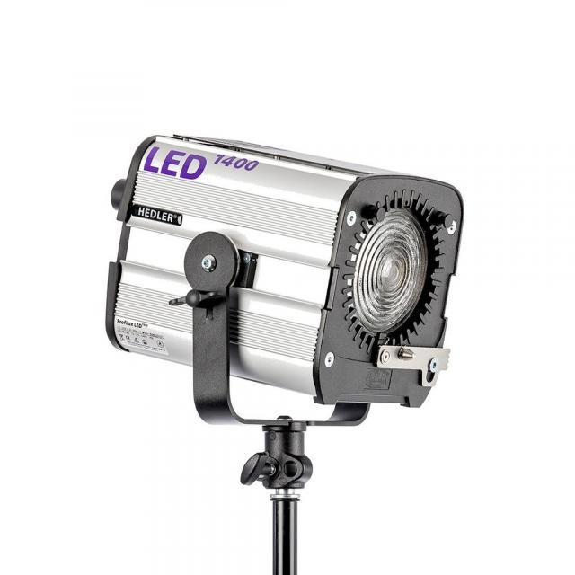 Hedler Illuminatore Profilux LED 1400 con lente di Fresnel