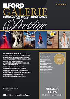 Ilford Galerie Prestige Metallic Gloss 260gr 10.2x15.2cmx100