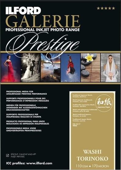 Ilford Galerie Prestige Washi Torinoko 110gr A3x25