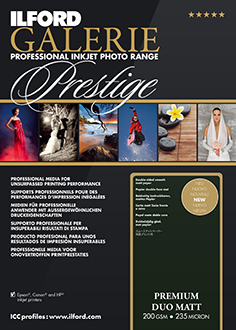 Ilford Galerie Prestige Premium Matt Duo 200gr A3+x25
