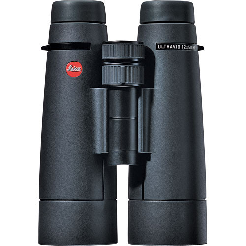 Leica Binocolo Ultravid HD Plus 12x50 gommato nero