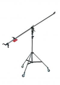 Manfrotto Giraffa S. boom nera + stativo Cine