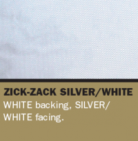 Sunbounce SUN BOUNCE pannello riflettente 60x90cm zig zag argento/bianco – retro: bianco (telaio non incluso)
